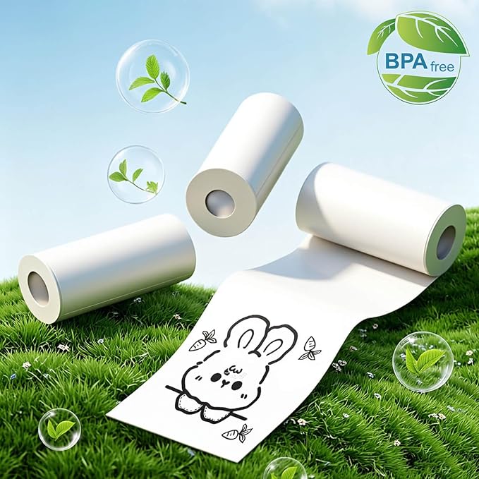 18 Rolls Kids Camera Paper Roll Refill Compatible - Image 10
