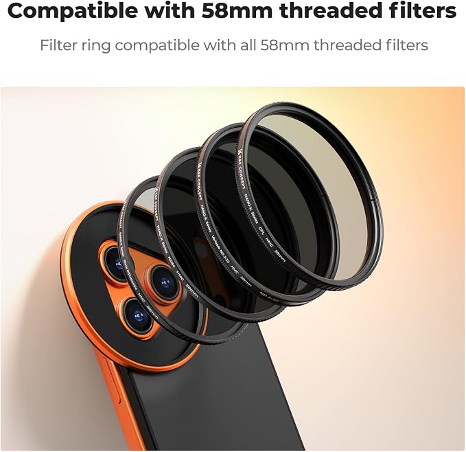 K&F CONCEPT Double-Sided Magnetic Lens Filter Mount Adapter - Image 6