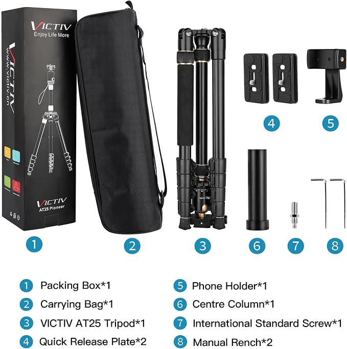 Professional DSLR Tripod for Photography - Image 8