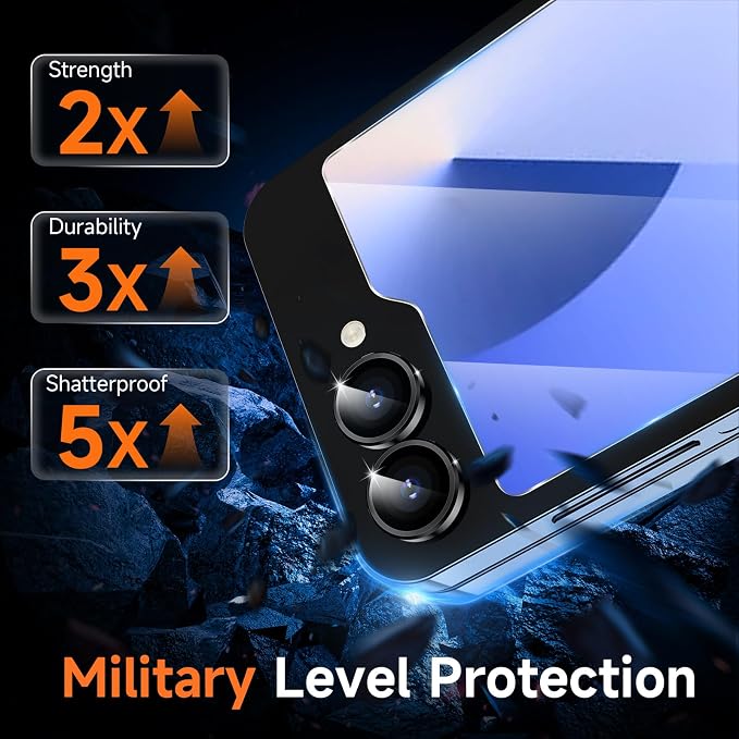YWXTW EZ Alignment for Samsung Galaxy Z Flip 6/Z Flip 7 FE Screen Protector - Image 4
