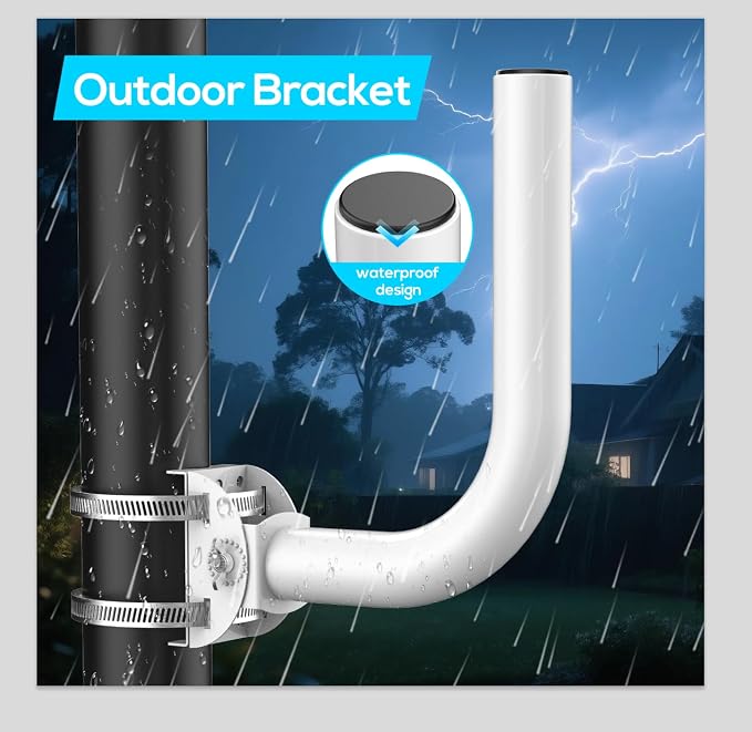 Wireless Bridge Bracket, 2-piece Set, 150 Degree Adjustable wall Mounted - Image 6