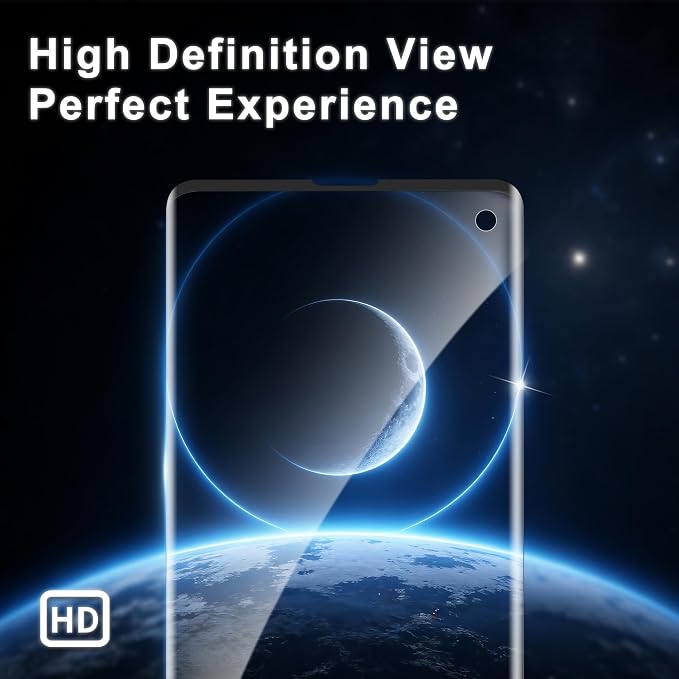 2+2 Pack for Samsung Galaxy S10 Screen Protector and Camera Protectors - Image 6