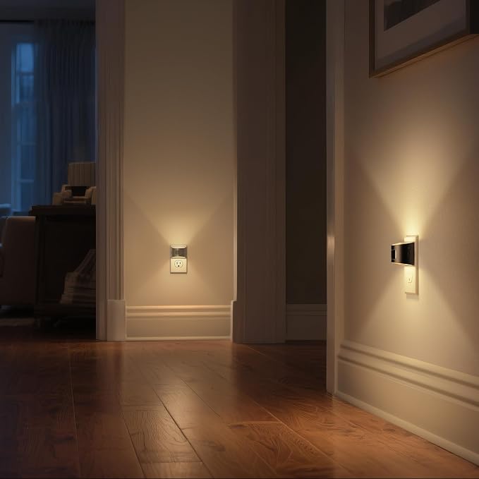DORESshop LED Night Light, Night Lights Plug into Wall, 3 Mode Plug in Night - Image 8