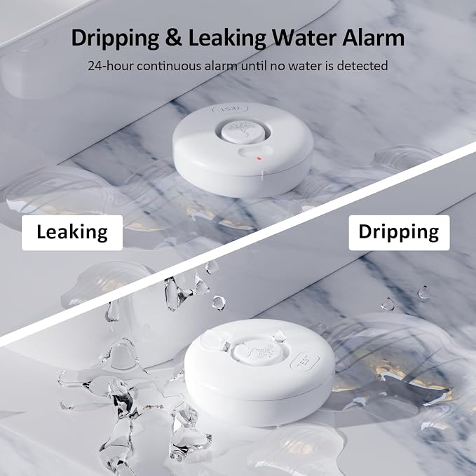 WiFi Water Leak Detectors for Home 3 Pack, Wireless Smart Water Leak Sensor - Image 9