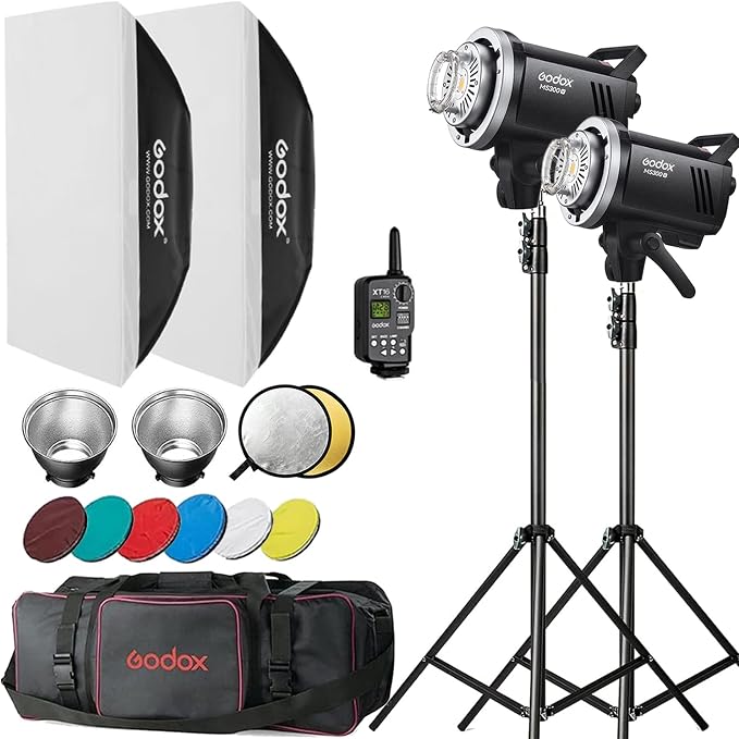 Godox MS300V Studio Strobe Light Kit by GODOX