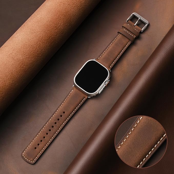 SUNFWR Leather Bands Compatible - Image 2
