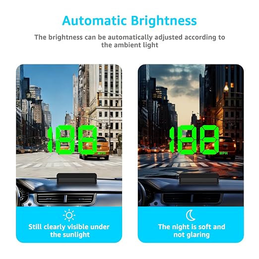 Heads up Display for Cars, Car HUD, Head up Display for Car, Digital GPS HUD - Image 5