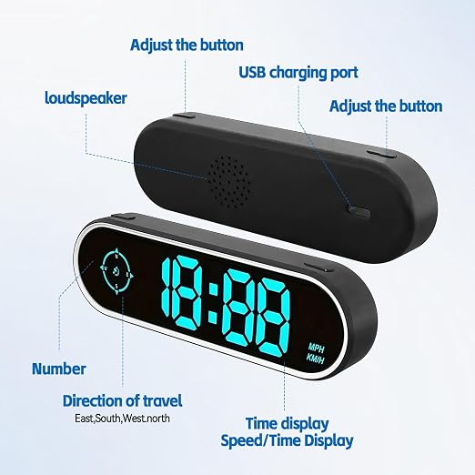 JOJOCY Digital Universal MPH Speedometer - Image 5