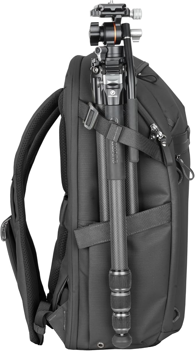 VANGUARD VEO Metro B25L Camera & Everyday Backpack – Fits 70–200mm Attached - Image 4
