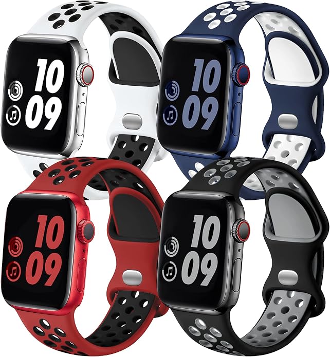 Adorve 4 Pack Sport Bands Compatible by Adorve