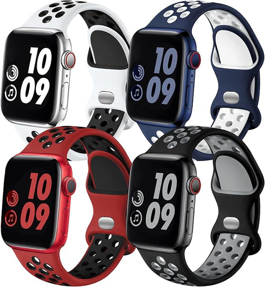 Adorve 4 Pack Sport Bands Compatible by Adorve
