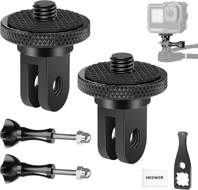 NEEWER Action Camera Tripod Mount Adapter by Neewer