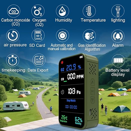 7-in-1 Portable Oxygen Detector - Image 2