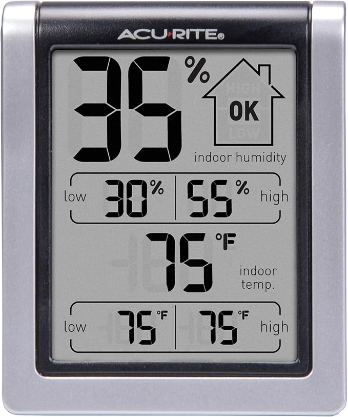 AcuRite Digital Indoor Thermometer and Hygrometer by AcuRite