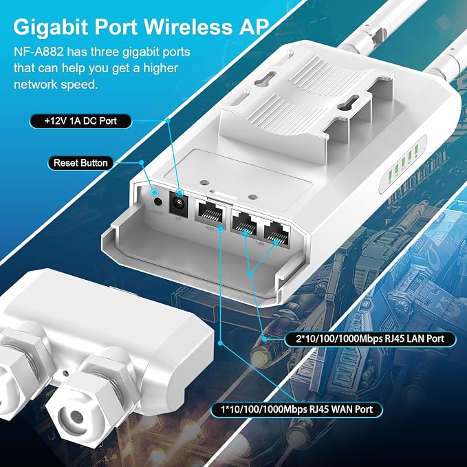 NEWFAST Outdoor WiFi Extender - Image 7