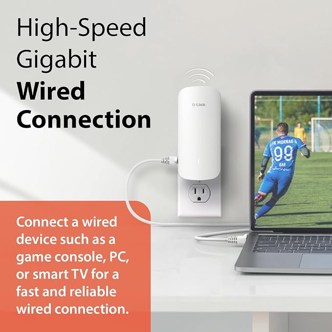 D-Link AX3000 Mesh WiFi 6 Range Extender, 999 sq. ft. - Image 11