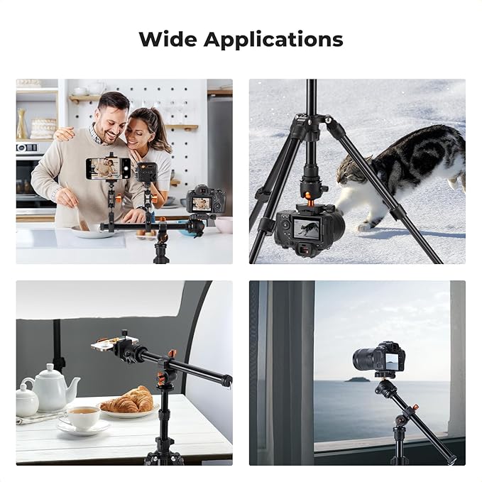 K&F Concept 76 inch Camera Tripod - Image 6