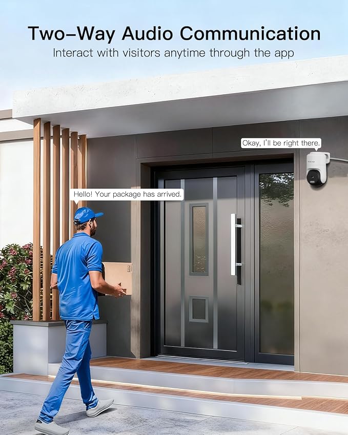 VIMTAG Pan/Tilt Outdoor Security Camera, 2.5K 4MP WiFi Home CCTV Camera - Image 7