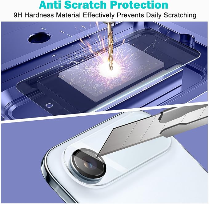 PEHAEL 3+3 Pack for iPhone Air/17 Air Privacy Screen Protector - Image 6