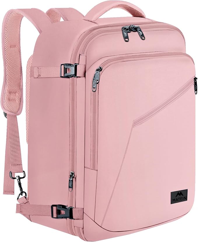 MATEIN Womens Travel Backpack, Extra Large Carryon Backpack Fits Overhead Bin by MATEIN
