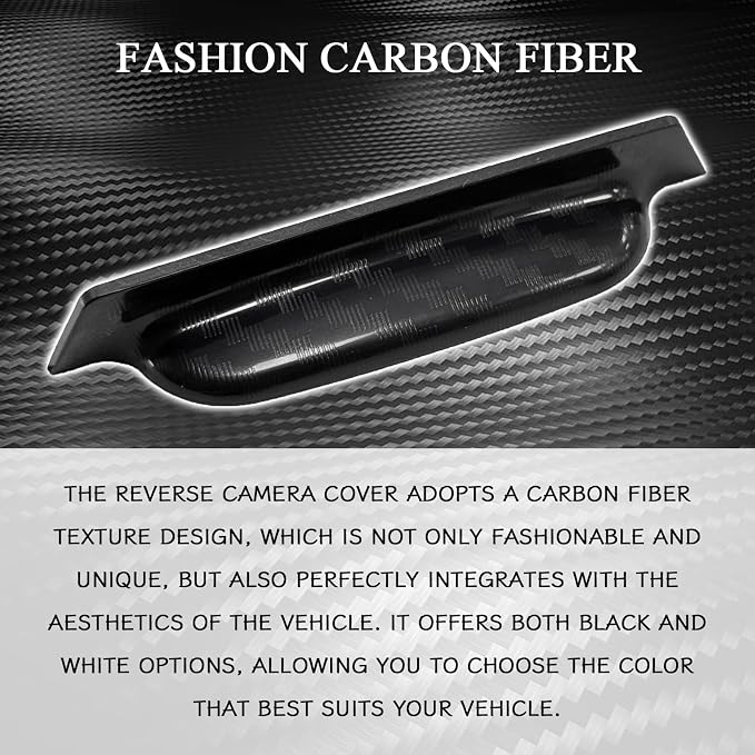 2PCS Universal Backup Camera Rain Shield, ABS Rear View Camera Anti-Rain Cover - Image 3