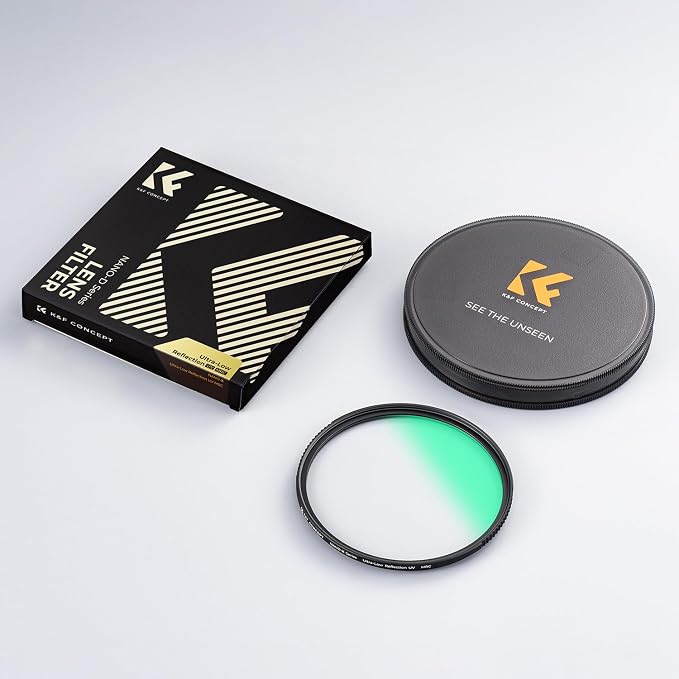 K&F CONCEPT 58mm Ultra-Low Reflectivity MCUV Lens Protection Filter 28 - Image 8
