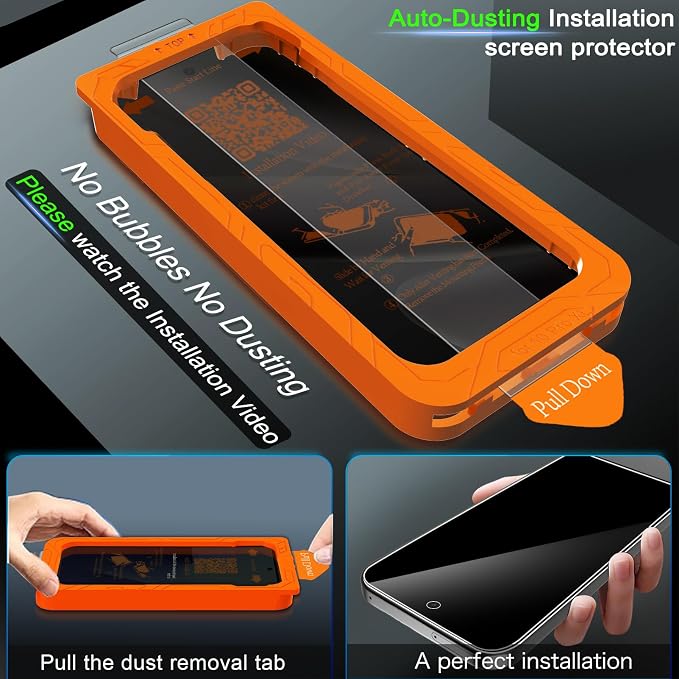 IMBZBK 3 Pack Privacy Screen Protector - Image 3
