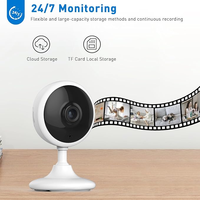 2K Home Security Cameras, Indoor Camera - Image 8