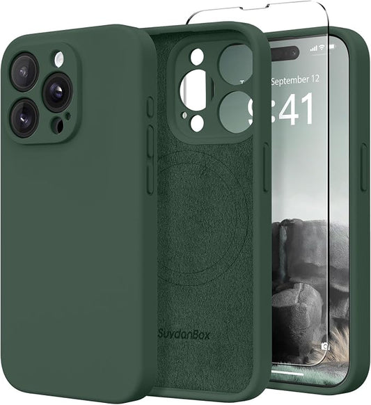 Magnetic for iPhone 15 Pro Case, Compatible by SUYDANBOX