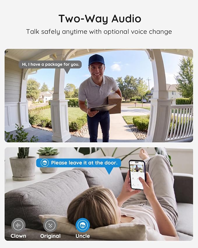 BOIFUN Video Doorbell Camera Wireless – No Subscription Required, 2K HD - Image 6