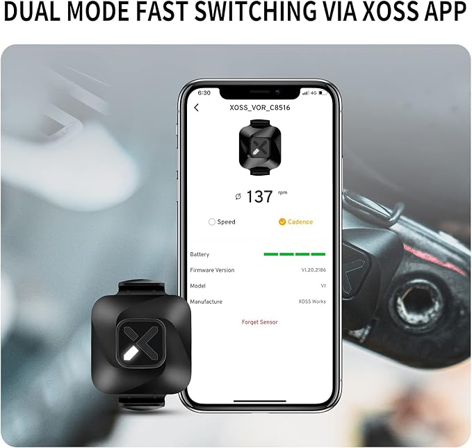 XOSS G+ Gen2 GPS Bike Computer ANT+/ Bluetooth IPX7 Cycling Computer - Image 8