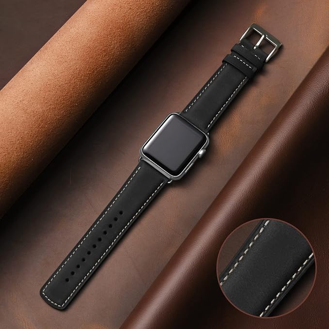 SUNFWR Leather Bands Compatible - Image 2