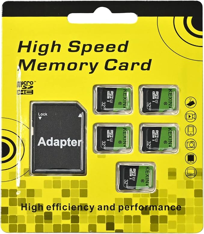 KEXIN 32GB Micro SD Card 5 Pack - Image 8