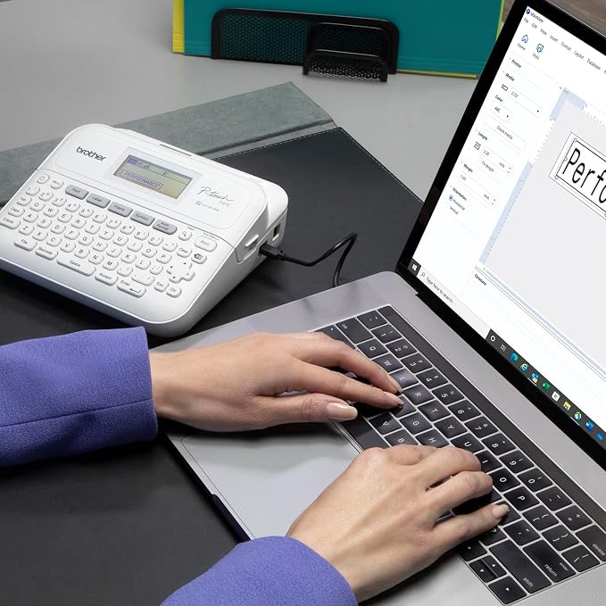 Brother P-Touch PT-D410 Home/Office Advanced Label Maker | Connect via USB to - Image 4