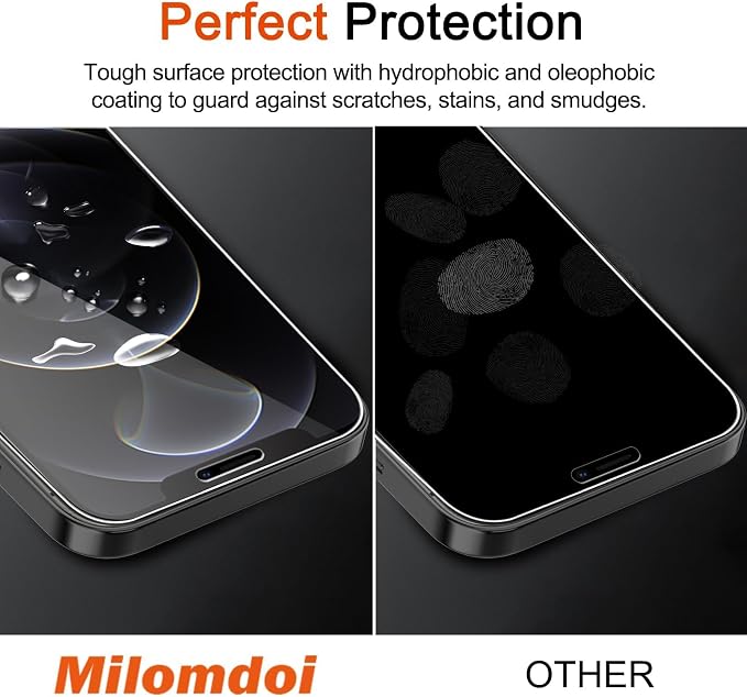 Milomdoi 3 Pack Screen Protector - Image 5