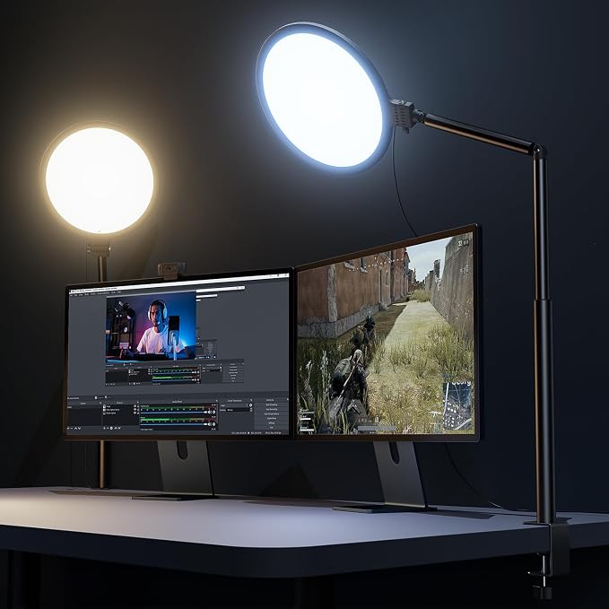Weilisi 10.2" Desk Ring Light by Weilisi