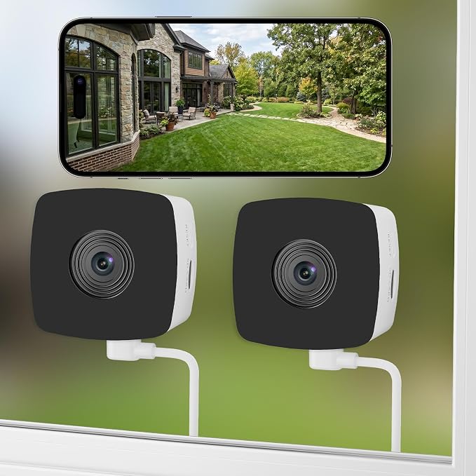 blurams Window Cameras for Home Security 5G&2.4G, 2K Security Camera Indoor by Blurams