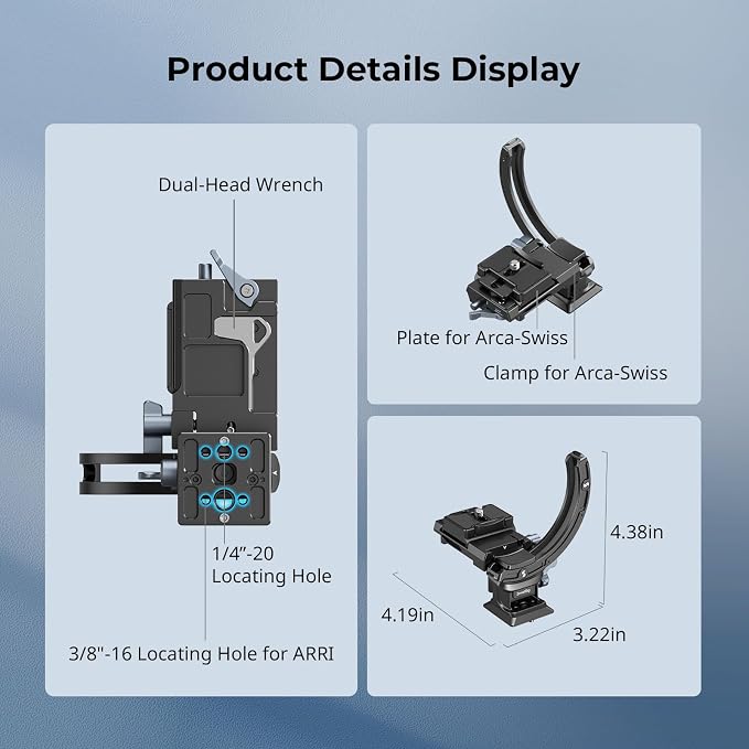 SmallRig Horizontal-to-Vertical Mount Plate Kit - Image 3