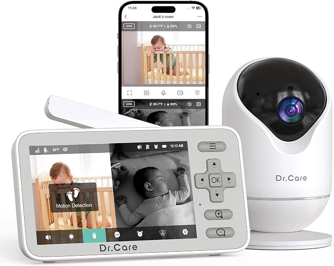 Dr.Care VistaView Lite Smart WiFi Baby Monitor by DrCare