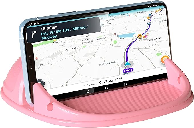 Loncaster Car Phone Holder, Car Phone Mount Silicone Car Pad Mat by Loncaster