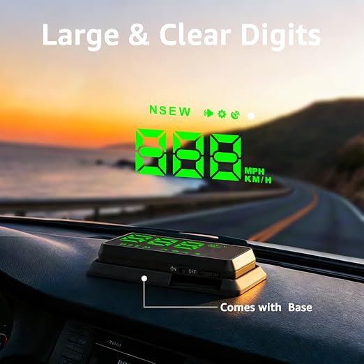 Heads up Display for Cars, Car HUD, Head up Display for Car, Car Speedometer - Image 2