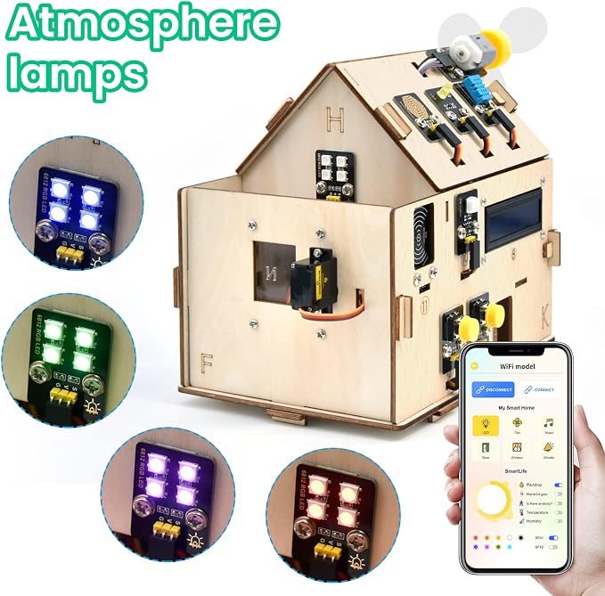 KEYESTUDIO IOT ESP32 Smart Home Starter Kit - Image 5