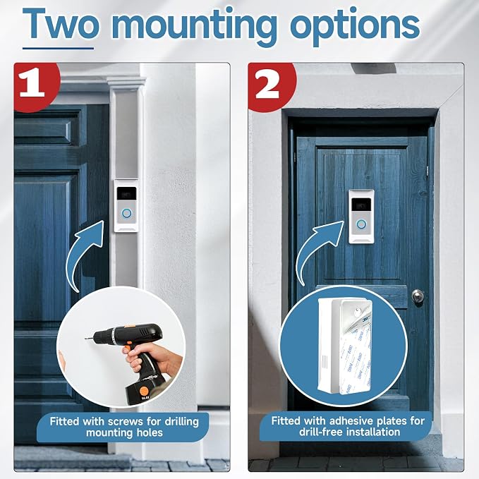 Anti-Theft Video Doorbell Mount Compatible - Image 5