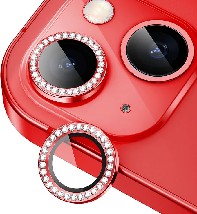 for iPhone 14 / iPhone 14 Plus Camera Lens Protector Bling, 9H Hardness by Xfilm