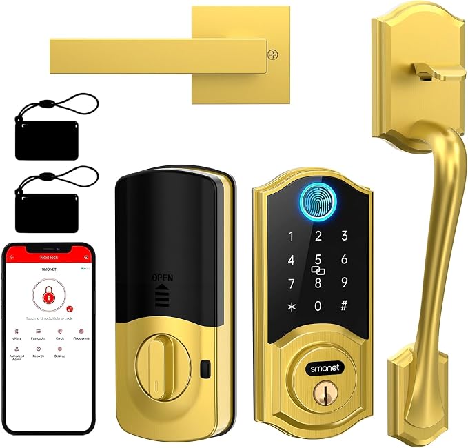 SMONET Smart Lock Front Door by SMONET