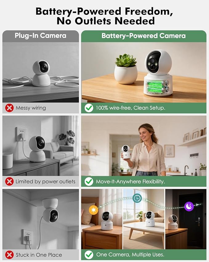 Battery Powered Indoor Camera Wireless - Image 2