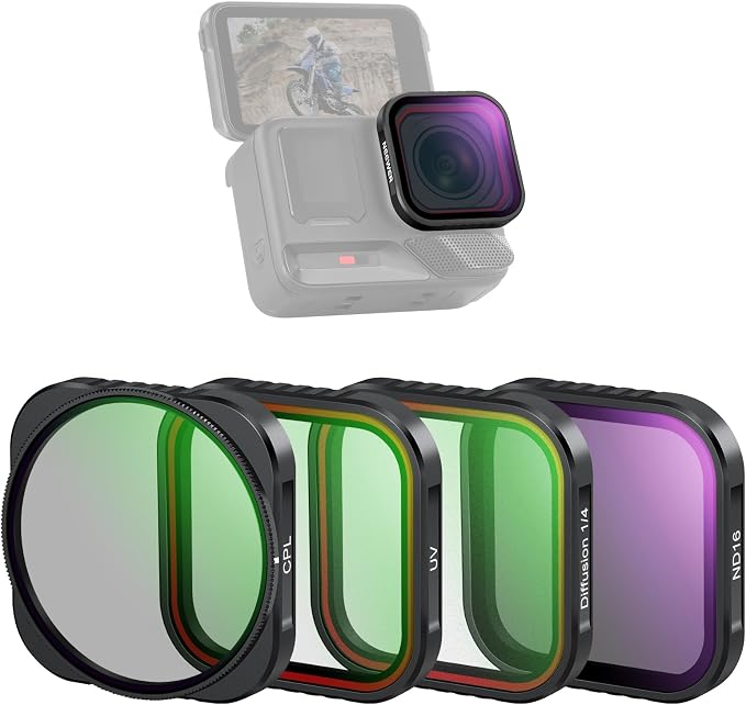 NEEWER 4 Pack ND Filter Set Compatible by Neewer