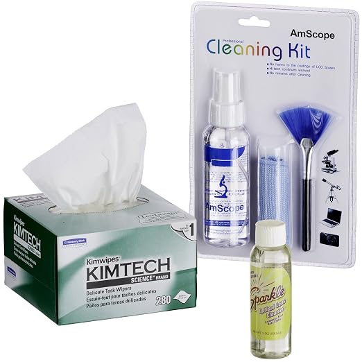 AmScope - Microscope and Camera Lens Cleaning Kit by AmScope