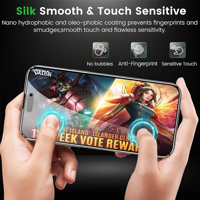 Romkasi 4 Pack Privacy Screen Protector - Image 7