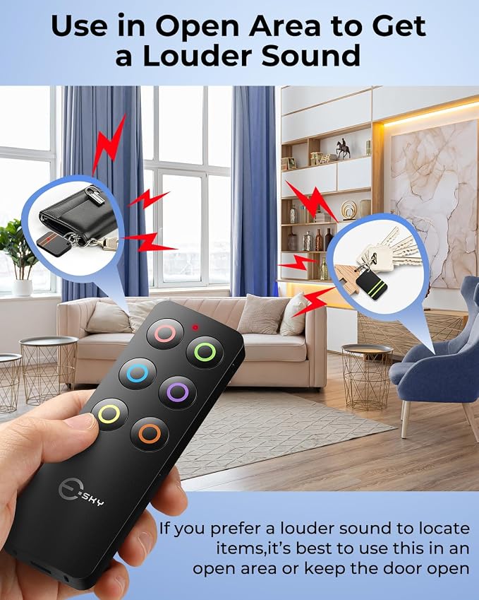 Esky Key Finder, Remote Finder Locator - Image 6